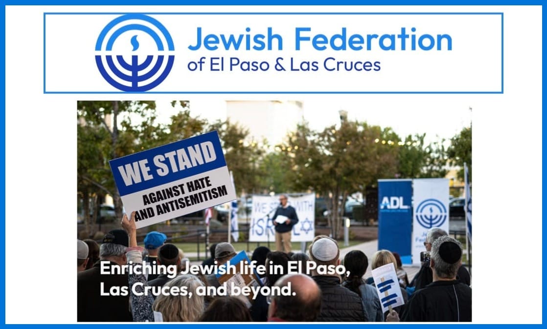 The JEWISH FEDERATION of EL PASO and LAS CRUCES is a Community Supporter!