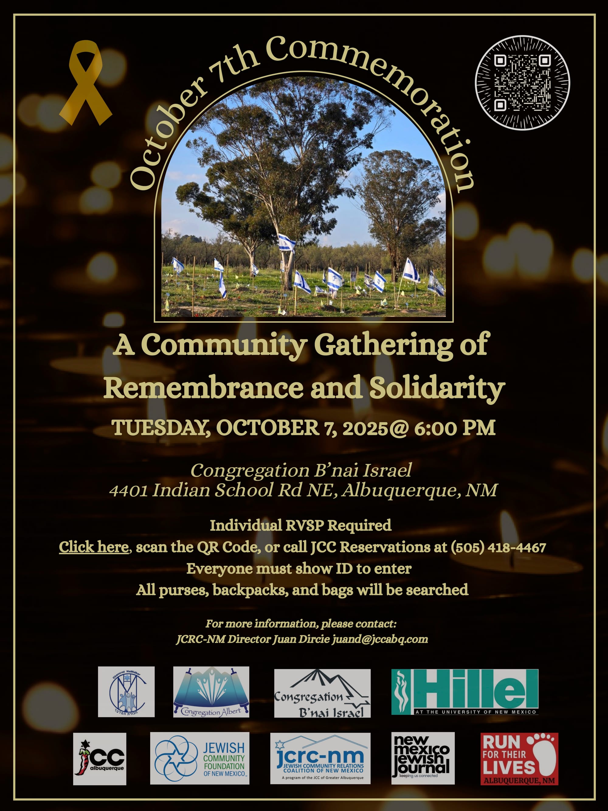 GATHERING OCT. 7 6 PM RSVP