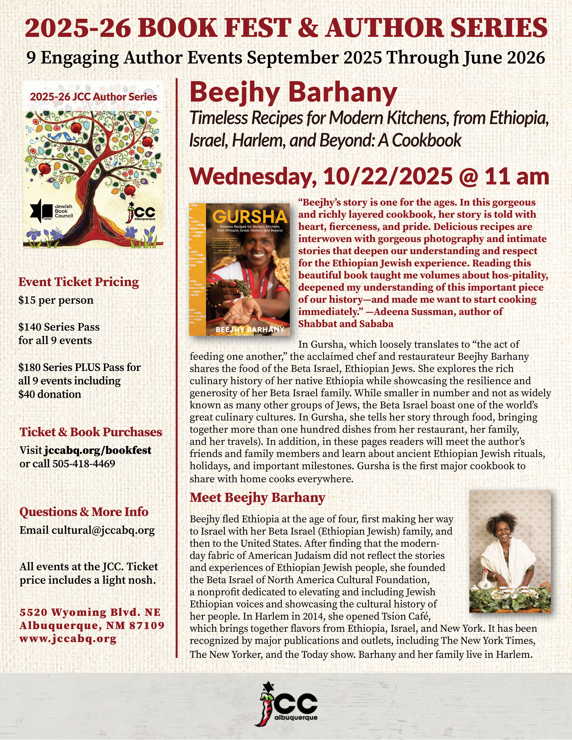 High Holidays 5786 L'Shanah Tovah ~ New Mexico Jewish Journal Holiday Newsletter with Events listings