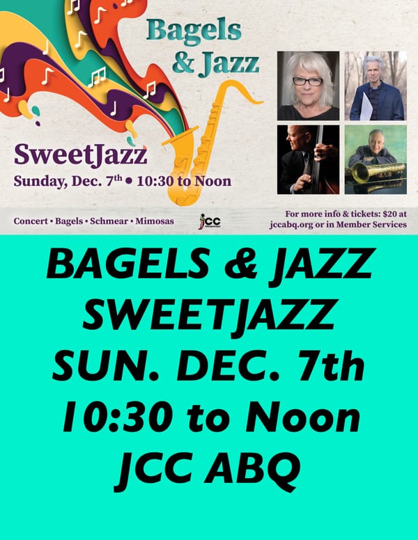 BAGELS & JAZZ ~ SWEET JAZZ