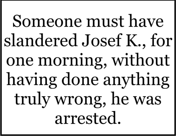 Our Kafkaesque Immigration System 2.0